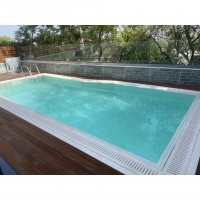 Prefabricated Pools with metallic panels